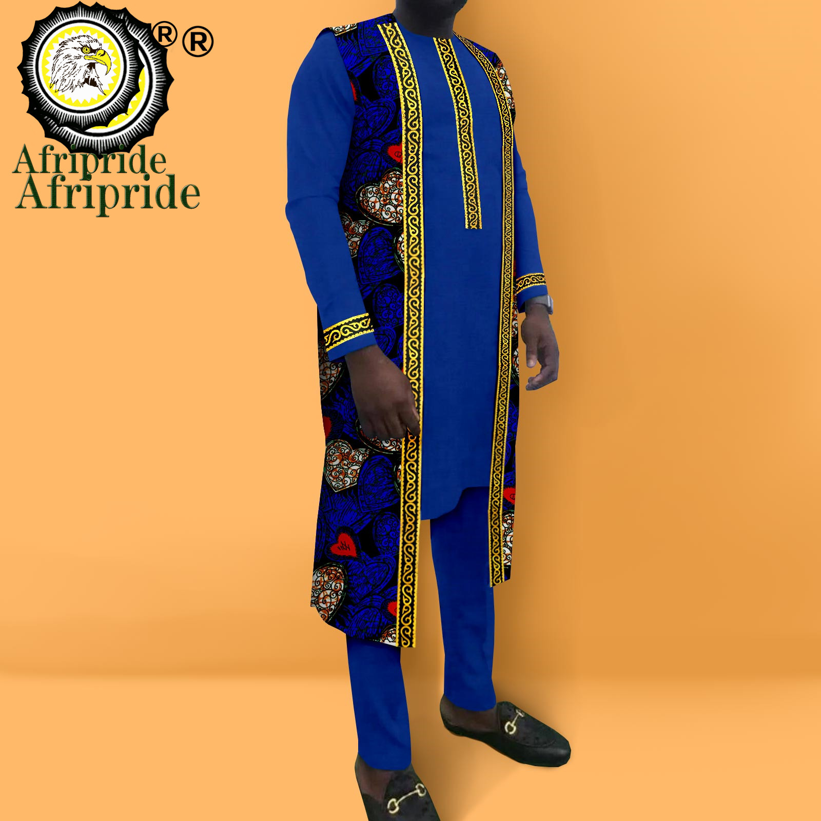 Dashiki Shirt Men - Afrikaanse Kleding Voor Mannen Print Jas