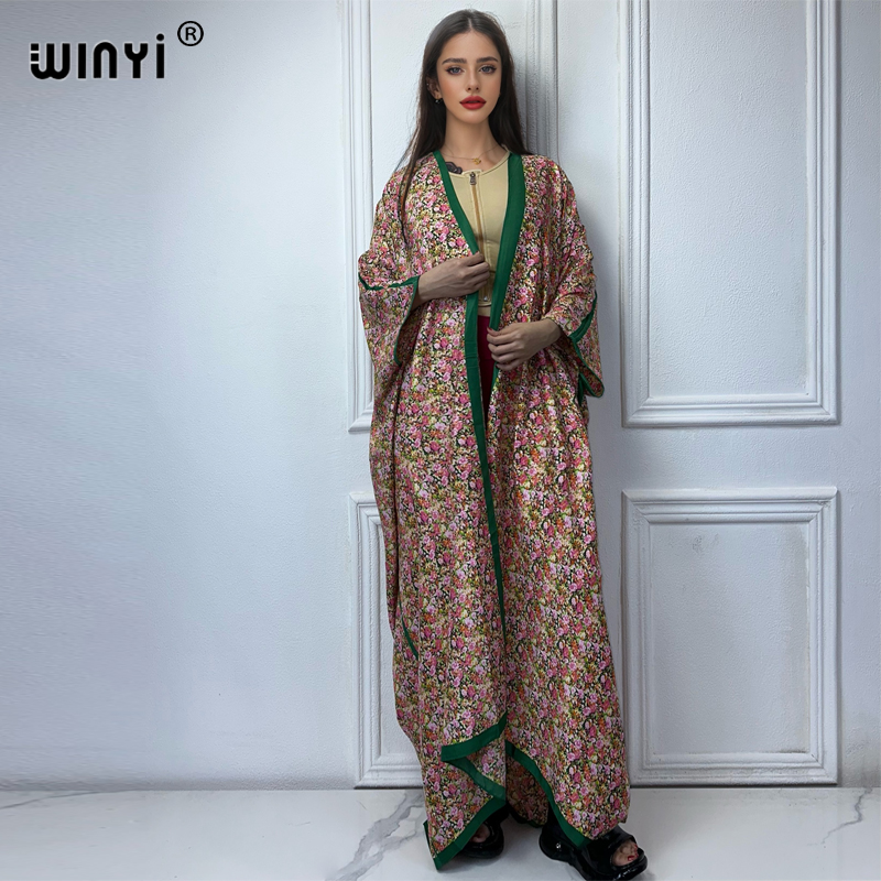 Kaftan Women Boho - WINYI Kimono Zomer sexy print losse