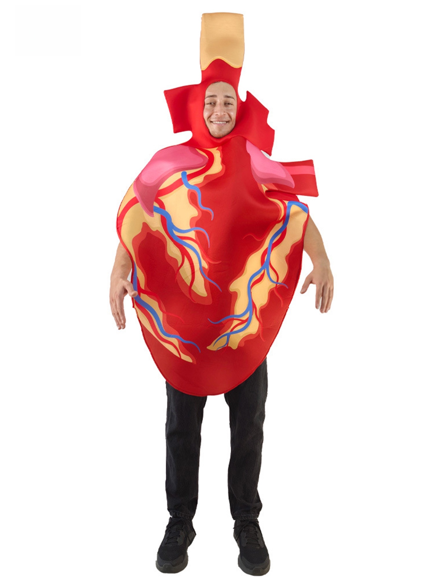 Ethnic Fashion Designer - Halloween Grappig feest Groot hartkostuum Speels