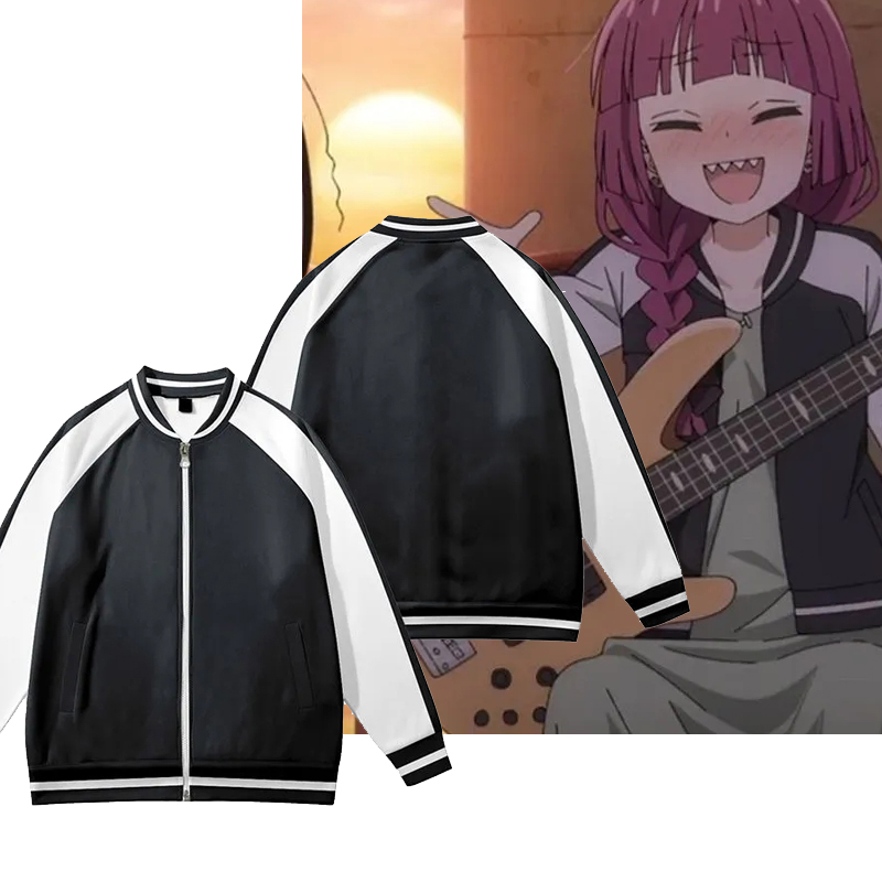 Haori Japanese Jacket - BOCCHI DE ROTS! Kikuri Hiroi Hoodie