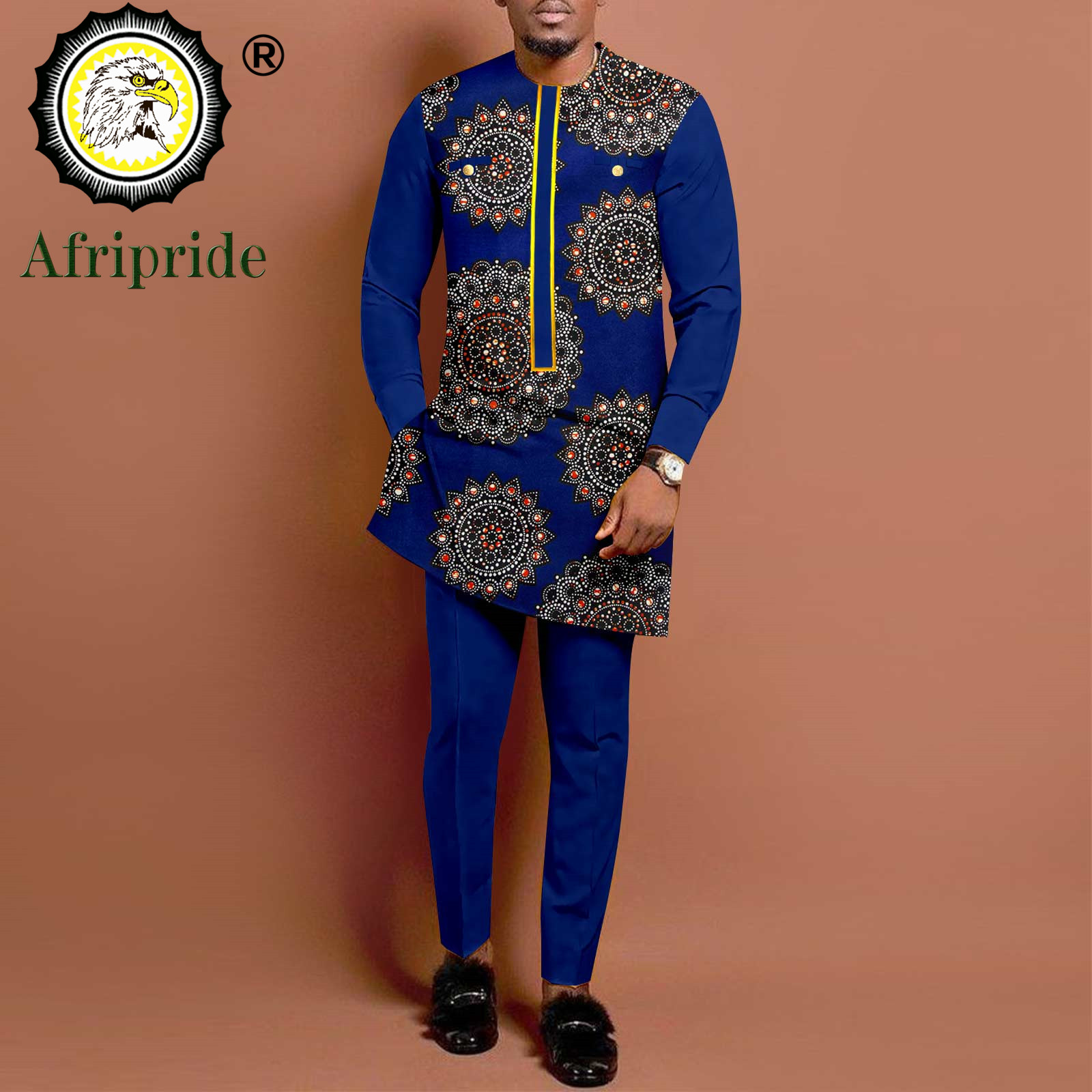 Dashiki Shirt Men - Afrikaanse Pakken Voor Mannen Lange Mouwen