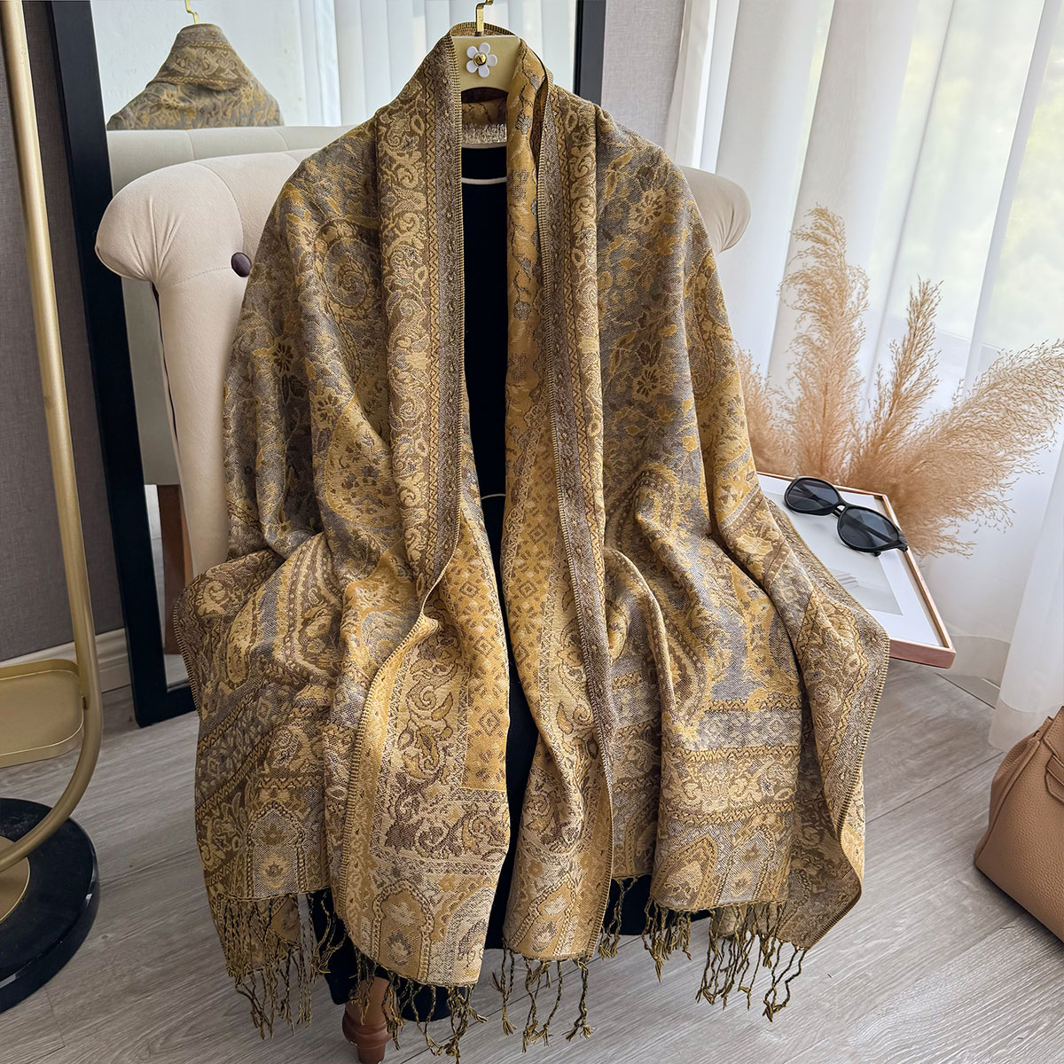 Ethnic Fashion Designer - 2025 Kwastje Deken Ontwerp Etnische Stijl