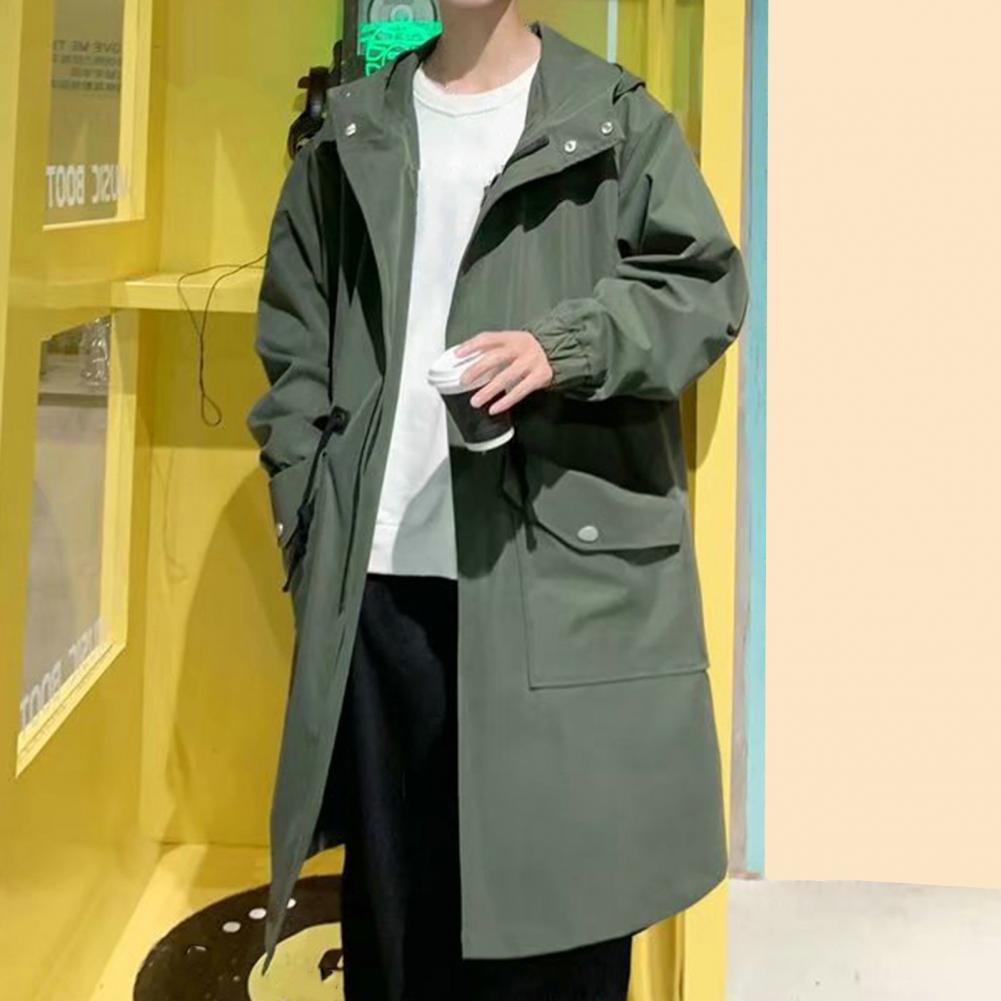 Haori Japanese Jacket - Lange Trenchcoat Jas Mannen Herfst Lente