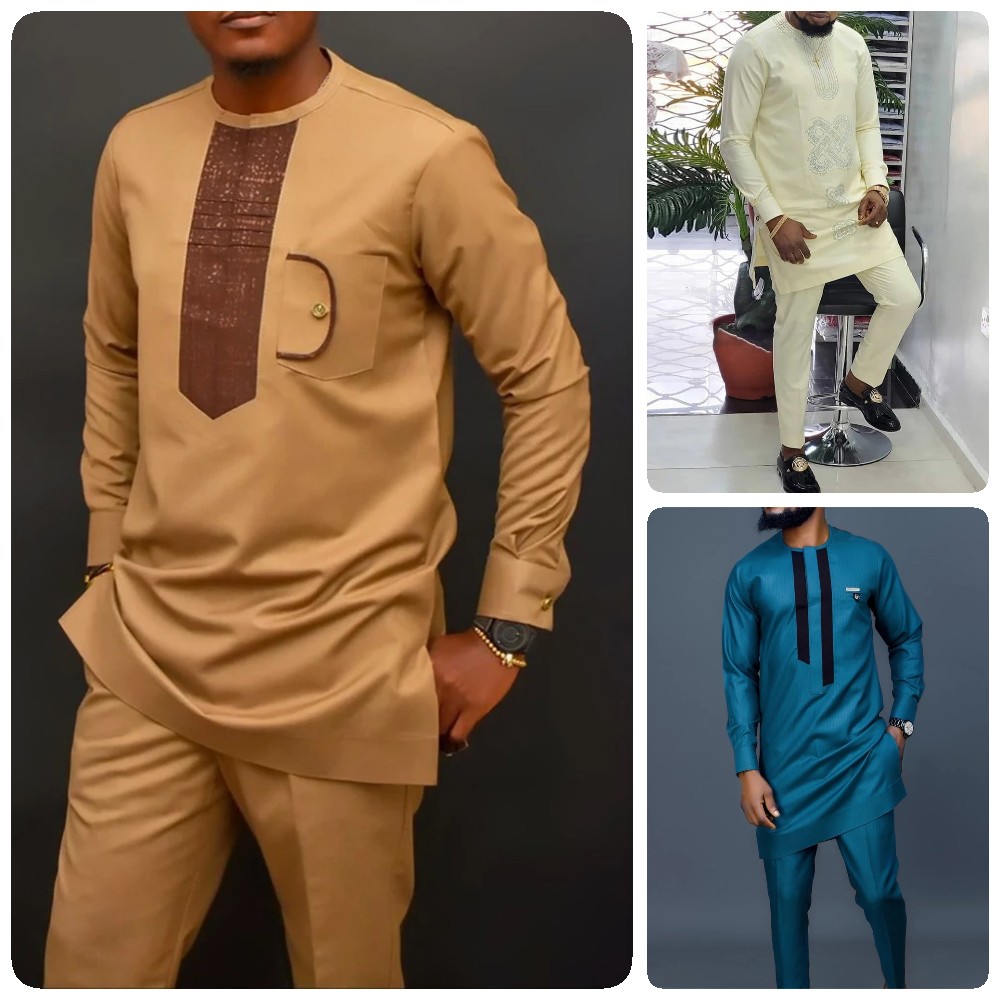 Dashiki Shirt Men - Dashiki Heren Kleding 2 Stuks Lange