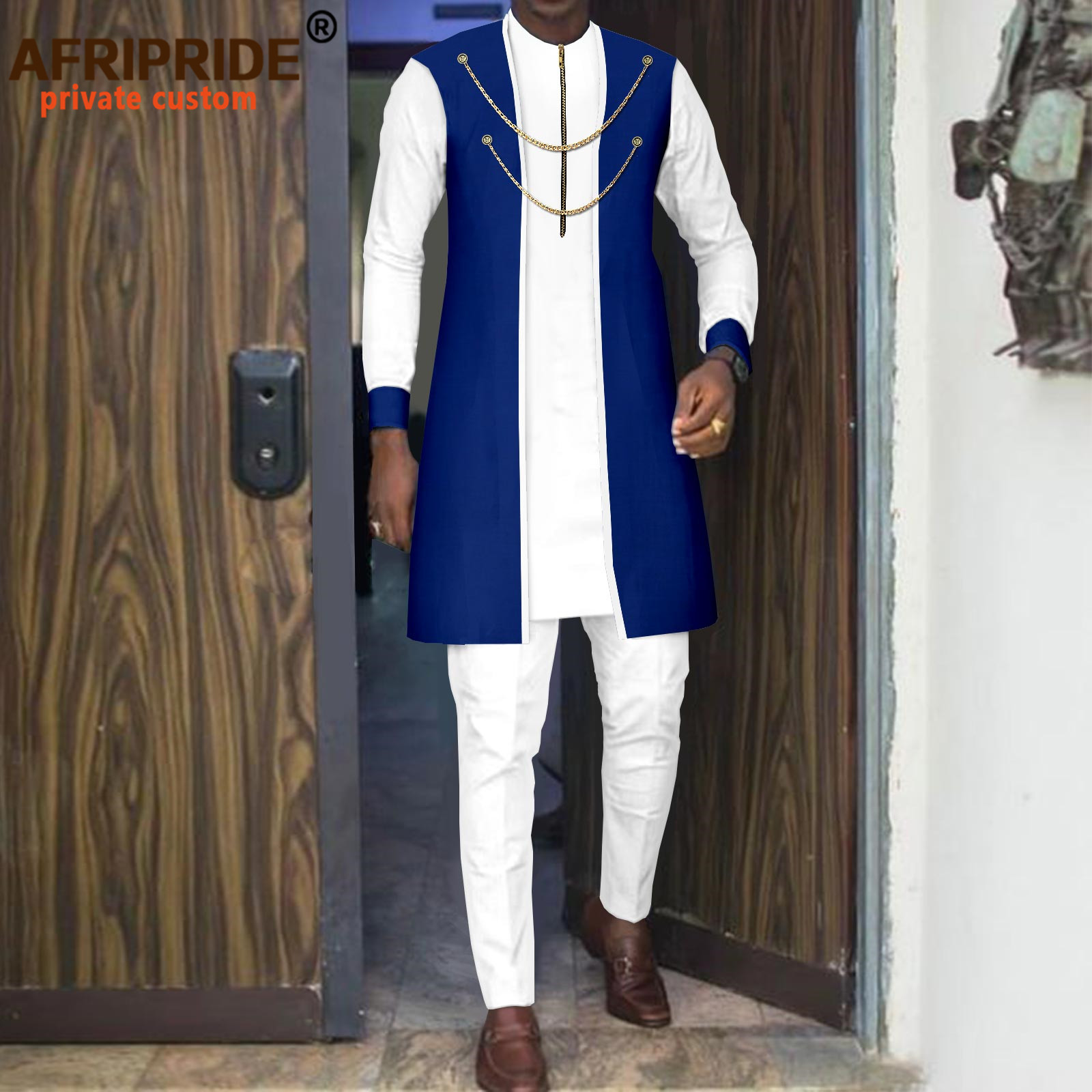 Dashiki Shirt Men - Bazin Riche Afrikaanse Kleding Voor Mannen