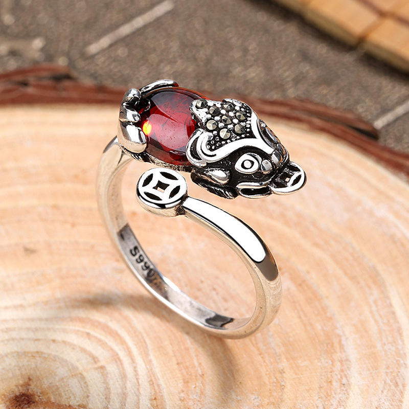 Nieuwe 925 Sterling Zilveren R - Ethnic Fashion For Men recensie en prijs