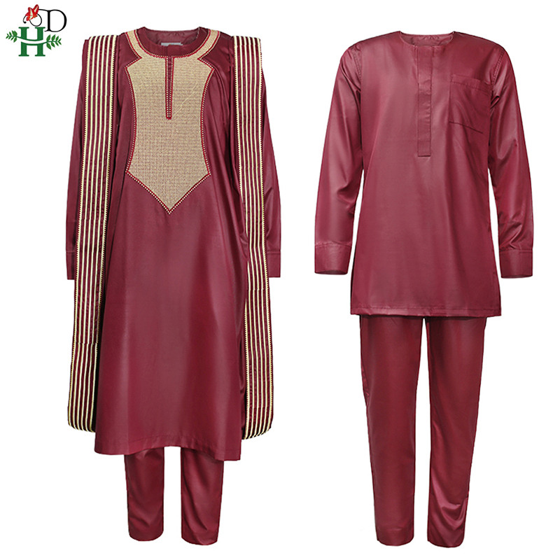 H&D Afrikaanse Agbada Pak Voor - Dashiki Shirt Men recensie en prijs