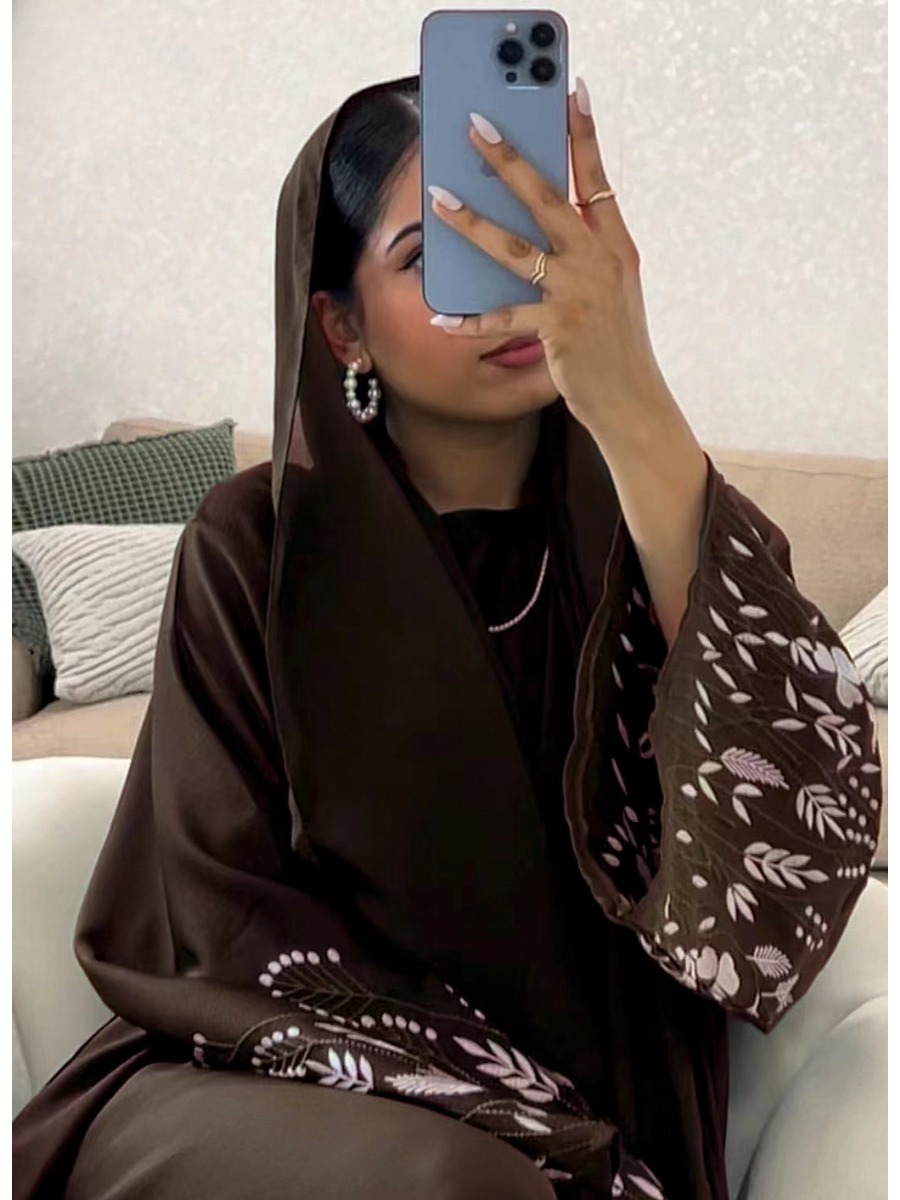 Kalkoen Emboridery Abaya Voor  - Jalabiya Women Arabic recensie en prijs