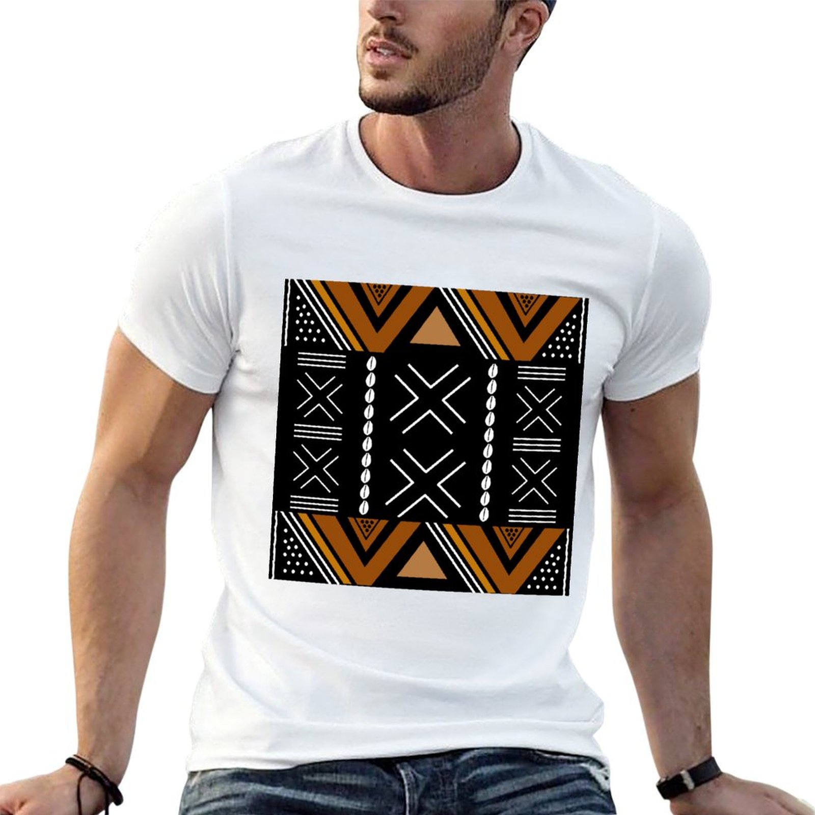 Afrikaans modderdoek Bogolan D - Mudcloth Print Top recensie en prijs