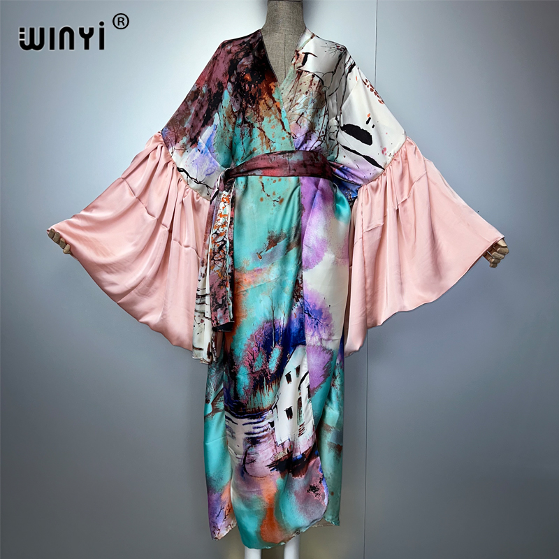 WINYI Zomer Kimono feestjurk S - Kaftan Women Boho recensie en prijs