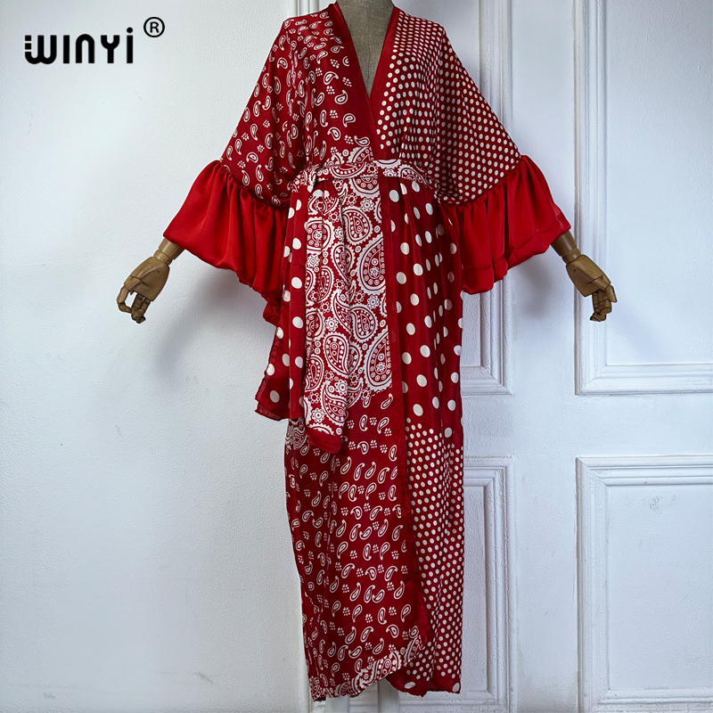 WINYI Zomer Kimono Feestjurk S - Kaftan Women Boho recensie en prijs