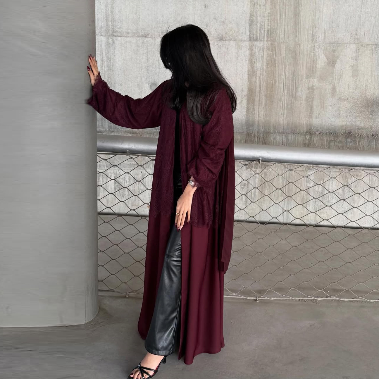 Cardigan vrouwen Eid Abaya fee - Jalabiya Women Arabic recensie en prijs