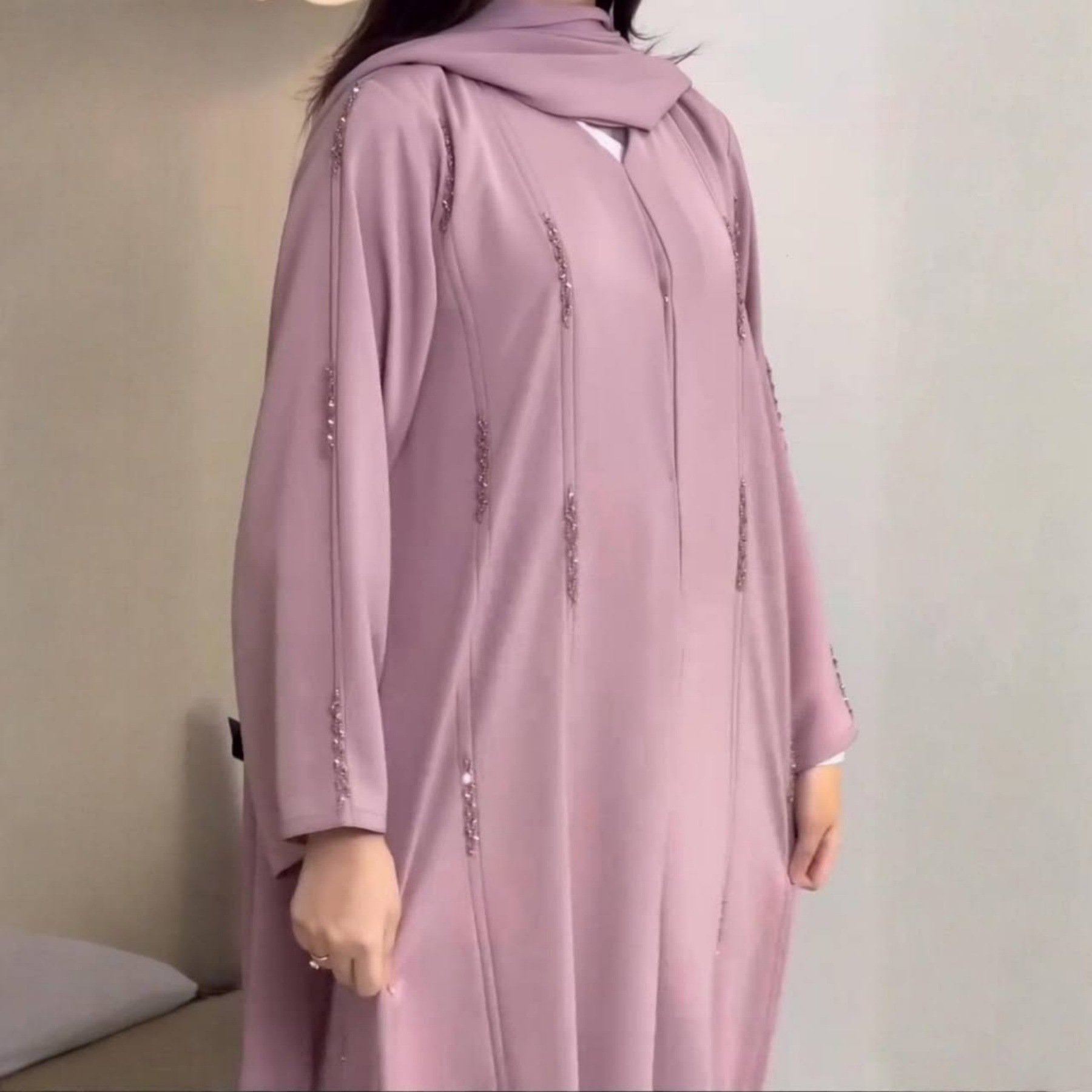 Eid vrouwen Abaya kralenjurken - Jalabiya Women Arabic recensie en prijs