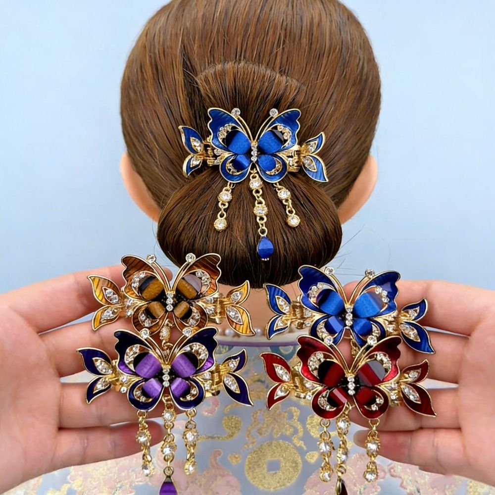 Elegant ontwerp Strass vlinder - Ethnic Fashion Designer recensie en prijs