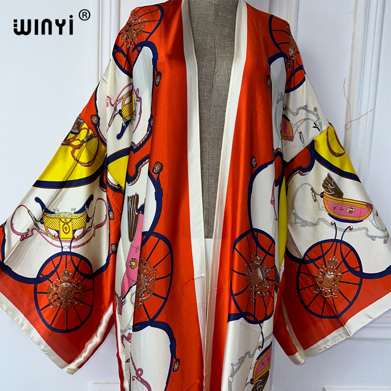 WINYI boho print Kimono Zomer  - Kaftan Women Boho recensie en prijs