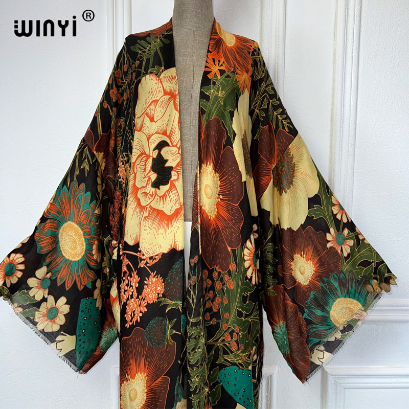 WINYI Afrika Mode Zomer Kimono - Kaftan Women Boho recensie en prijs