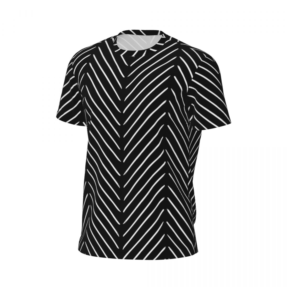 Sportswear T-Shirt Male Retro  - Mudcloth Print Top recensie en prijs