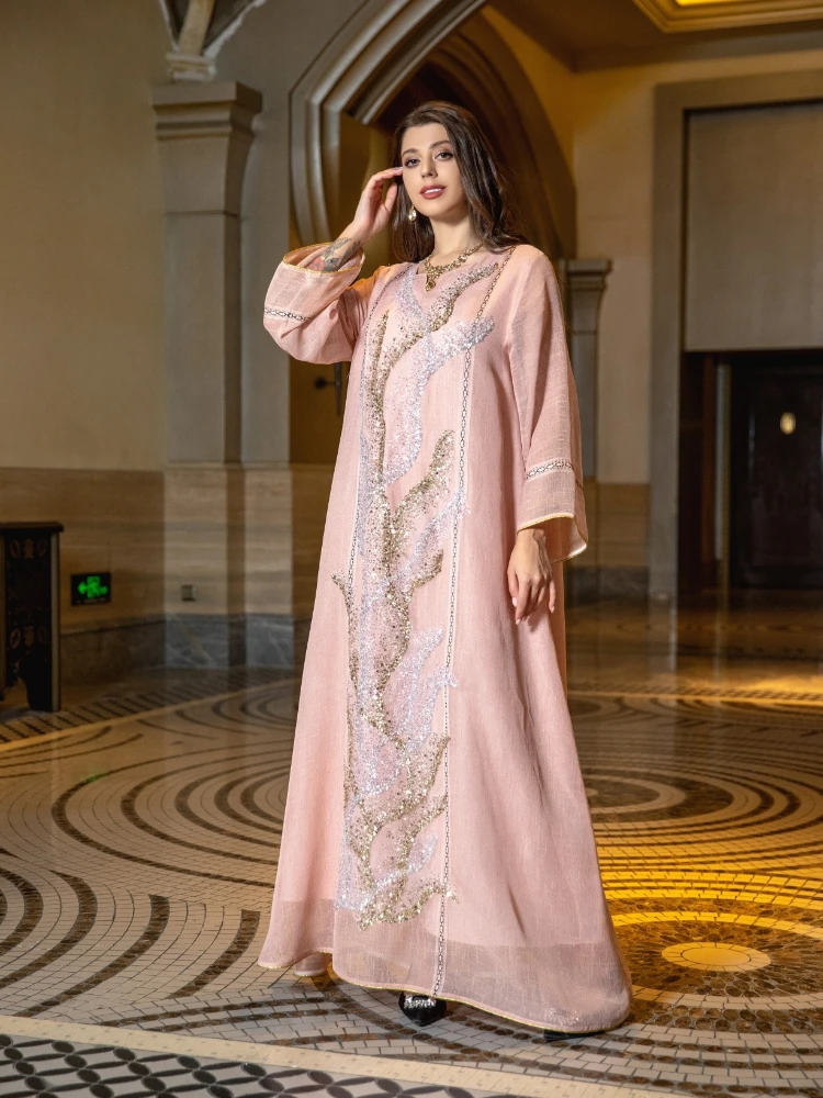 Eid Moslim Feestjurk voor Vrou - Jalabiya Women Arabic recensie en prijs