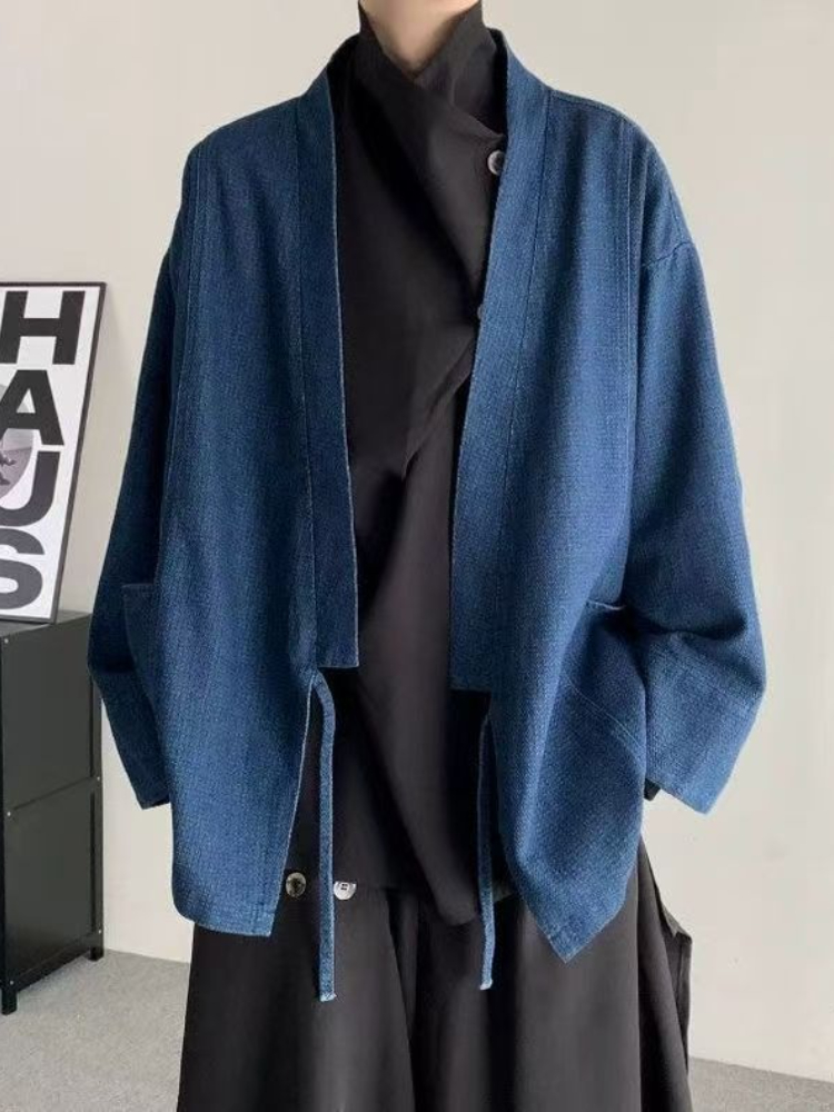 Vintage Japanse stijl denim ja - Haori Japanese Jacket recensie en prijs