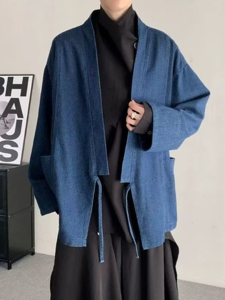 Vintage Japanse stijl denim ja - Haori Japanese Jacket recensie en prijs