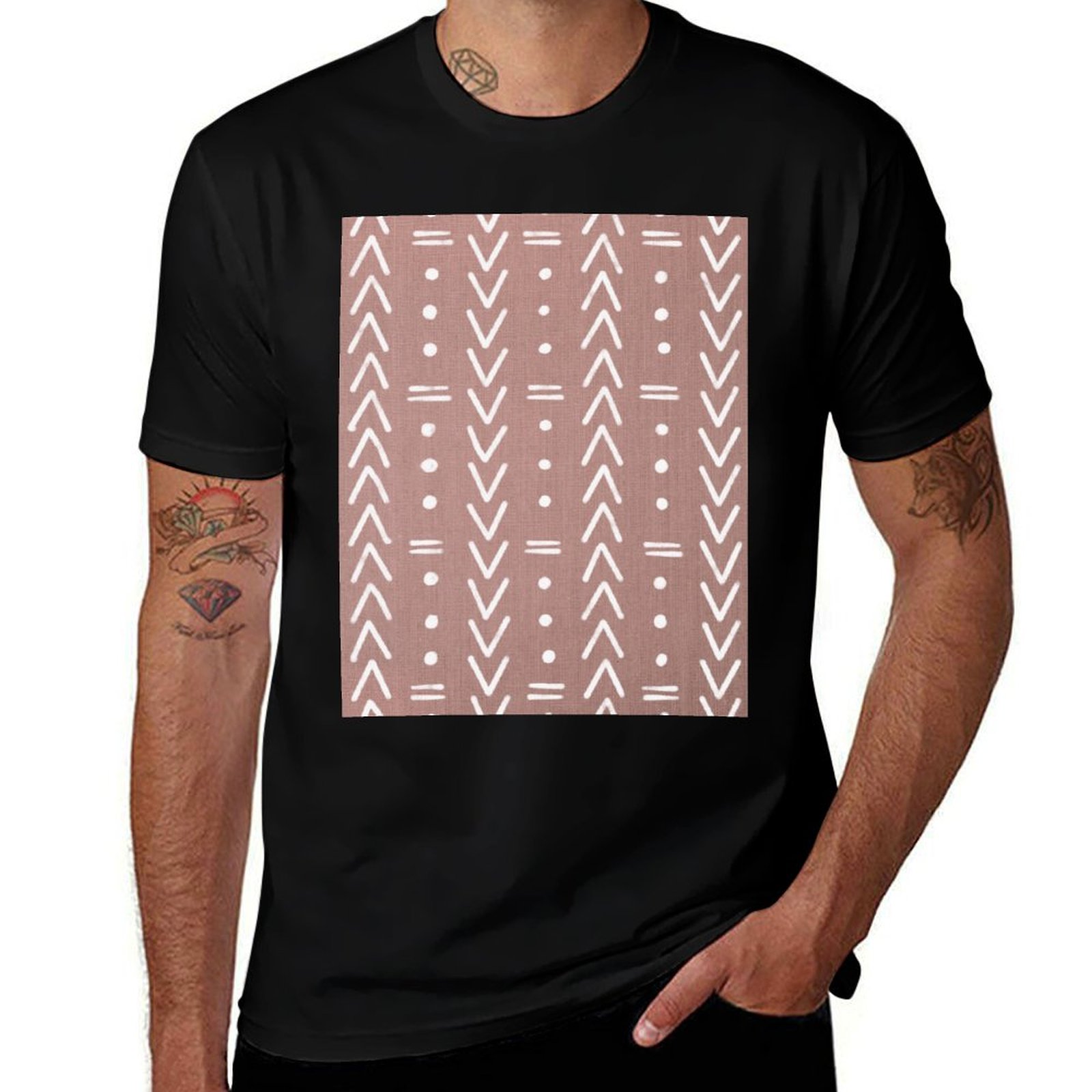 Mudcloth Witte Geometrische Vo - Mudcloth Print Top recensie en prijs