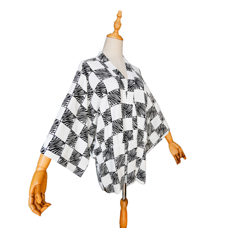 Zomer Veer Geweven Jas Heren K - Haori Japanese Jacket recensie en prijs