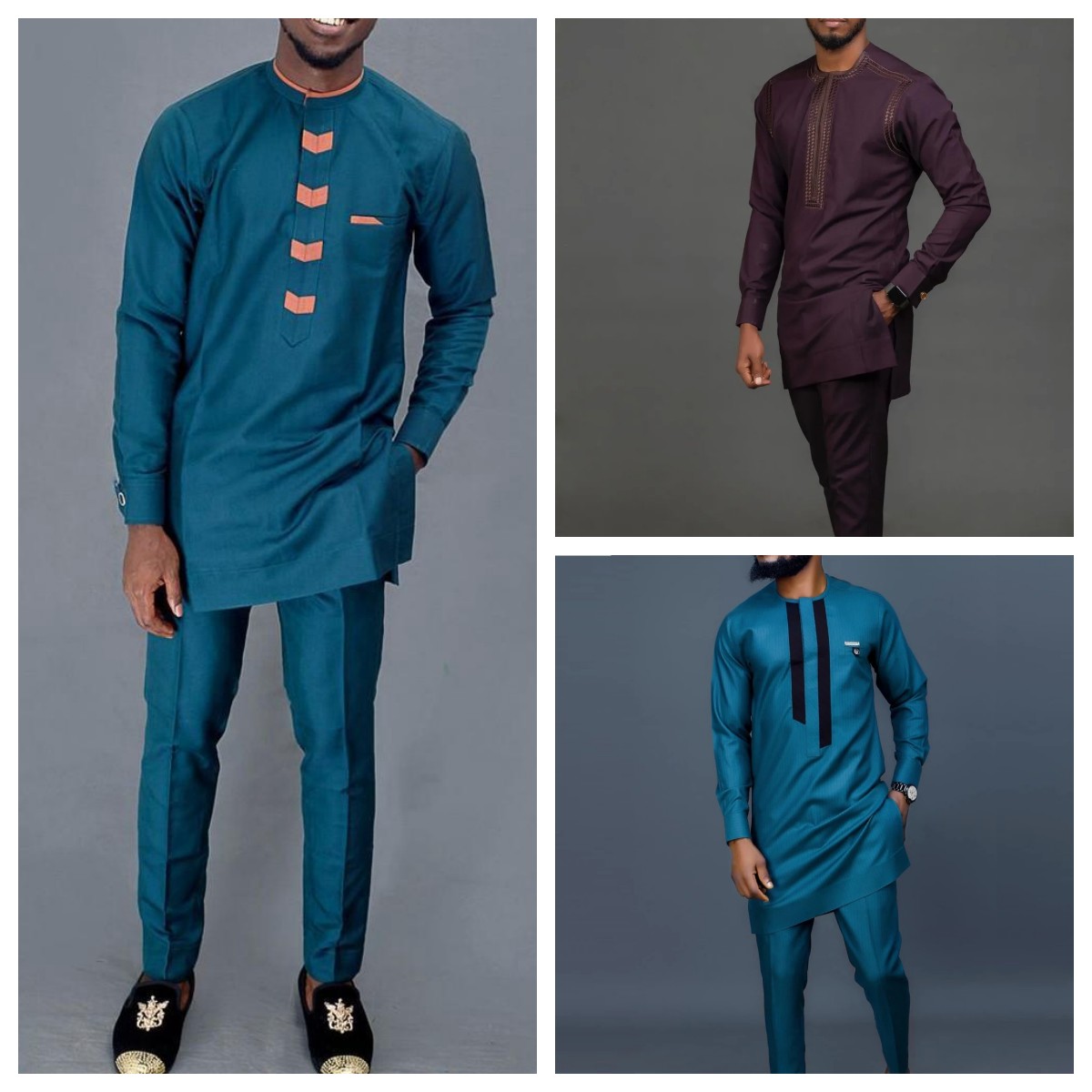 Nieuwe 2-Pc Luxe Afrikaanse Tr - Dashiki Shirt Men recensie en prijs