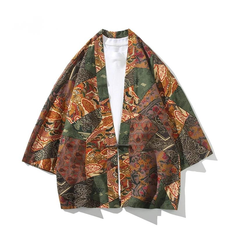 Etnische stijl print yukata ma - Ethnic Fashion Men recensie en prijs